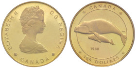 CANADA Elisabetta (1952-2022) 100 Dollari 1988 - KM 162 AU In slab PCGS PR 69 D CAM cod. 174703.69/11679949
PR 69 D CAM