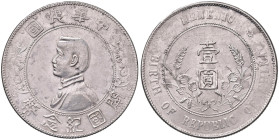 CINA Dollaro Memento (1927) - KM Y#318a.2 AG (g 26,51)
BB