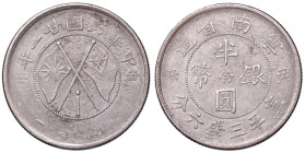 CINA Yunnan 50 cents 21 (1932) - KM Y492 AG (g 13,58)
BB
