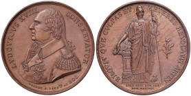 FRANCIA Luigi XVIII (1814-1824) Medaglia 1815 Fondazione dell’Accademia delle Belle Arti in Roma - Opus: Brandt - AE (g 54,29 - Ø 47 mm)
FDC