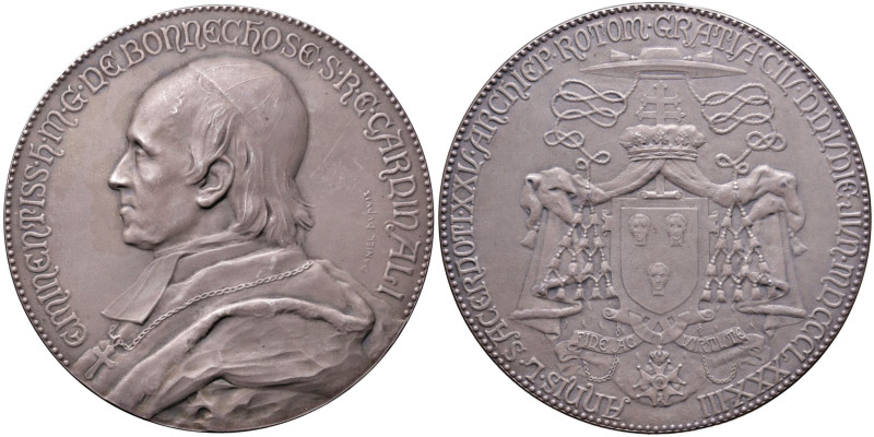 FRANCIA Medaglia 1883 Henri Gaston de Bonnechose - Opus: Dupuis - AG (g 164 - Ø ...