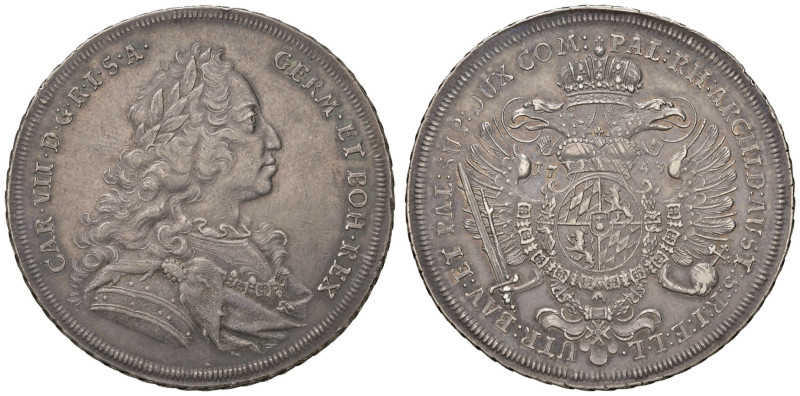 GERMANIA Baviera - Karl Albrecht (1726-1745) Tallero 1743 - KM 464; Dav. 1947 AG...