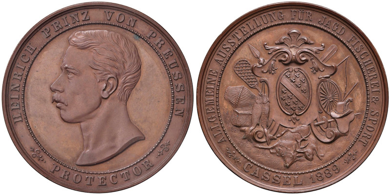 GERMANIA Brandenburg-Prussia - Guglielmo II (1888-1918) Medaglia 1889 - Opus: I ...