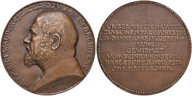 GERMANIA Hermann Walder - Medaglia 1917 - AE (g 411 - Ø 112 mm)
qFDC