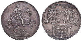 GERMANIA Sassonia - Frederick Augustus I (1694-1733) Tallero 1711 - KM 803 AG (g 29,10) R
BB