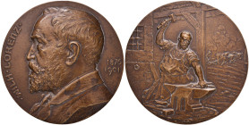 GERMANIA Wilh Lorenz Due medaglie unifaci - AE (Ø 110 mm)
qFDC