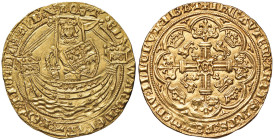INGHILTERRA Edoardo III (1327-1377) Noble - Saeby 1502 AU (g 7,61)
SPL+