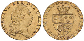 INGHILTERRA Giorgio III (1760-1820) Guinea 1798 - KM 609 AU (g 8,41)
SPL+/qFDC