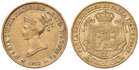 ITALIA DUCATO DI PARMA Maria Luigia (1815-1849) 20 Lire 1832 - Gig. 4 AU (g 6,37) RR
BB+