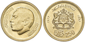 MAROCCO AL-Hassan II (1962-1999) 250 Dirhams 1397 (1977) - KM Y66 AU (g 6,52)
FDC