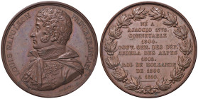 Medaglia 1810 Luigi Napoleone, re di Olanda, principe francese - Opus: Petit - Bramsen 969 - AE (g 68,99 - Ø 50 mm) Rarissima. Ex F. Tuzio 1.4.1995.
...