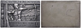 MEDAGLIE FASCISTE Unione Italiana di Tiro a Segno - Placchetta 1936 IV Gara nazionale Roma - Opus: Conti, Castelli AG (marcato 800) (68 X 47 mm)
FDC
