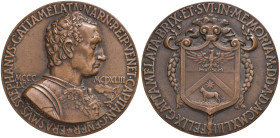 Gattamelata Medaglia 1943 - Opus: Mistruzzi - AE (g 273 - Ø 87 mm) RRR Una splendida ed imponente medaglia
qFDC