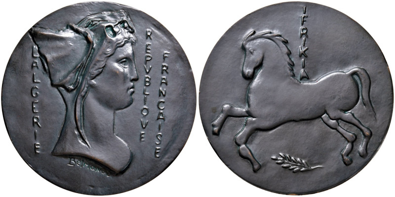 FRANCIA Medaglia 1962 “Algerie de Toujour” IFRIKIA, medaglia coloniale di grande...