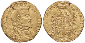 CASALE Guglielmo Gonzaga (1550-1587) Doppia 1578 - MIR 264/1 AU (g 6,53) RR Frattura marginale del tondello
BB