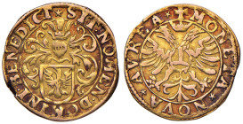 DESANA Antonio Maria Tizzone (1598-1641) Fiorino d’oro - MIR 545 AU (g 3,40) RRR Ex Kunker, 177, lotto 6123. Frattura del tondello
BB
