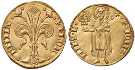 FIRENZE Repubblica (1189-1532) Fiorino con simbolo Monte con due grandi ali, Antonio di Niccolò da Rabatta, 1427 II semestre - Bernocchi 2471 AU (g 3,...