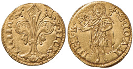 FIRENZE Repubblica (1189-1532) Fiorino con simbolo stemma Diacceto con K sopra, Carlo di Zenobio da Diacceto, 1468, I semestre - Bernocchi 2941 AU (g ...