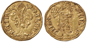 FIRENZE Repubblica (1189-1532) Fiorino con simbolo stemma Narli con F sopra, Francesco Nerli, 1510, II semestre - Bernocchi 3634 AU (g 3,48) RR Ribatt...