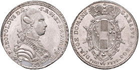 FIRENZE Pietro Leopoldo (1765-1790) Mezzo francescone 1779 - MIR 387/2 AG (g 13,68) RR Minimi segnetti
qFDC