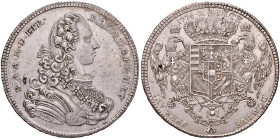 FIRENZE Pietro Leopoldo (1765-1790) Tallero per il Levante 1774 - MIR 401/6 AG (g 28,24) RR Minimi graffietti, leggermente lucidata. Moneta provenient...
