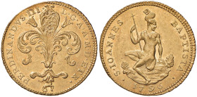 FIRENZE Ferdinando III (1790-1801) Ruspone 1796 - MIR 402/6 (indicato R/4) AU (g 10,47) RRRR
SPL+