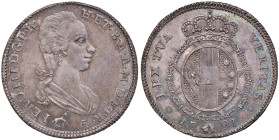 FIRENZE Ferdinando III (1790-1801) Doppio paolo 1791 - MIR 407 AG (g 5,45) R Esemplare eccezionale con una bellissima patina iridescente
FDC
