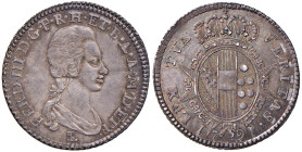 FIRENZE Ferdinando III (1790-1801) Paolo 1791 - MIR 408 AG (g 2,65) R Esemplare eccezionale con una bellissima patina iridescente
FDC