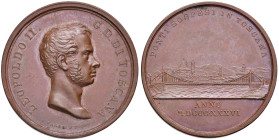 FIRENZE Leopoldo II (1824-1859) Medaglia 1836 Ponti sospesi in Toscana - Opus: Fabris AE (g 14,53 - Ø 30 mm)
FDC