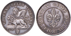 FIRENZE Governo della Toscana (1859) Fiorino 1859 - MIR 467 AG (g 6,85) Conservazione eccezionale
FDC