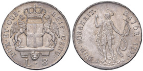GENOVA Dogi biennali (1528-1797) 8 Lire 1795 - MIR 309/3 AG (g 33,12)
qSPL