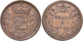 GORIZIA Carlo VI (1711-1740) Soldo 1733 - CNI 1 CU (g 5,44) Minimi depositi verdi al D/ ma esemplare in conservazione eccezionale
FDC