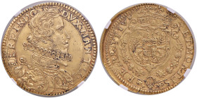 MANTOVA Ferdinando Gonzaga (1612-1626) Quadrupla - MIR 580; Fr. 560 AU (g 13,04) RR In slab NGC AU 55 5783258-002
AU 55