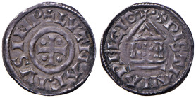 MILANO Lotario I (840-855) Denaro - AG (g 1,63) Di incerta attribuzione alla zecca di Milano
qSPL