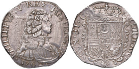 MILANO Filippo V (1701-1713) Filippo 1702 - MIR 393/1 AG (g 27,79) R
SPL