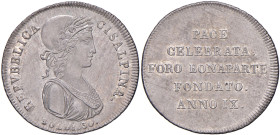 MILANO Repubblica Cisalpina (1800-1802) 30 Soldi A. IX - Gig. 2 AG (g 7,34)
SPL+