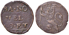 NOVELLARA Alfonso II Gonzaga (1644-1678) Quattrino 1664 - MIR 895 CU (g 1,54) RRR Bellissimo esemplare per questo tipo di moneta
BB+