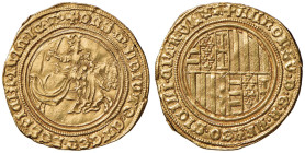 NAPOLI Alfonso I d’Aragona (1442-1458) Ducato e mezzo - MIR 53 AU (g 5,20) R
BB+