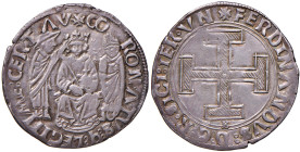 NAPOLI Ferdinando I d’Aragona (1458-1494) Coronato sigla B sotto la croce - MIR 66/2 AG (g 3,95)
SPL