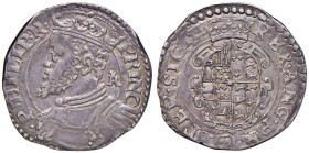 NAPOLI Filippo II (1554-1598) Tarì busto a sinistra, sigla IBR - Magliocca 40 (questo esemplare illustrato) AG (g 5,95) RR
qSPL