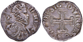 NAPOLI Filippo III (1598-1621) Carlino 1620 sigla FC/C - Magliocca 25 AG (g 2,40) R Graffietti
qBB