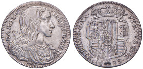 NAPOLI Carlo II (1674-1700) Tarì 1689 - Nomisma 50 AG (g 5,06) R
BB