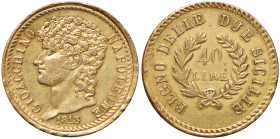 NAPOLI Gioacchino Murat (1806-1815) 40 Lire 1813 - Nomisma 732 AU (g 12,85)
SPL+