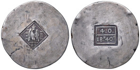 ZARA Assedio austriaco (1813) 18,40 Franchi 1813 - Gig. 1 AG (g 115) RRR Screpolature
SPL
