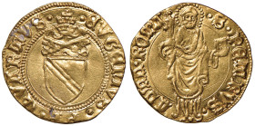 Eugenio IV (1431-1447) Ducato - Munt. 1 AU (g 3,48) RR Modesti depositi al D/
SPL/SPL+