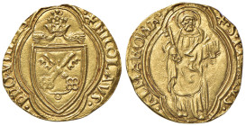 Nicolò V (1447-1455) Ducato - Munt. 4; MIR 329/2 AU (g 3,52)
SPL+/qFDC