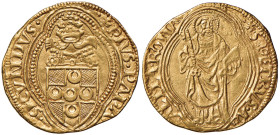 Pio II (1458-1464) Ducato papale - Munt. 8 AU (g 3,50) R
SPL