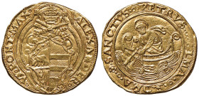 Alessandro VI (1492-1503) Doppio fiorino di camera - Munt. 4 AU (g 6,79) RR Bellissimo esemplare
qFDC