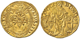 Giulio II (1503-1513) Bologna - Ducato - Munt. 84 AU (g 3,44)
SPL