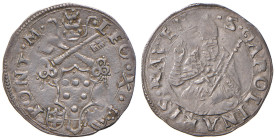 Leone X (1513-1521) Ravenna - Mezzo Giulio - Munt. 163; Di Virgilio, Monete di Ravenna, 46 AG (g 1,89) RR
qSPL